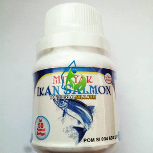 Minyak Ikan Salmon berizin BPOM